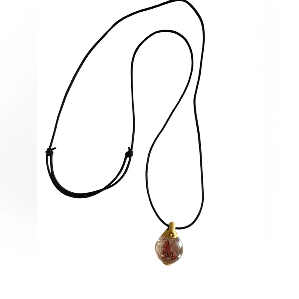 VINTAGE MONOGRAM “M” ADJUSTABLE NECKLACE